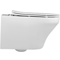 Унитаз Vincea Edge-M Rimless VT1-37 подвесной с сиденьем Микролифт фарфор подвесной
