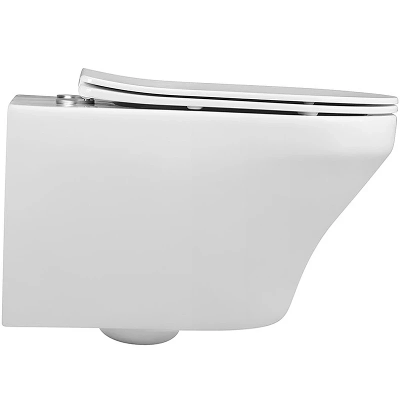 Унитаз Vincea Edge-M Rimless VT1-37 подвесной с сиденьем Микролифт фарфор подвесной
