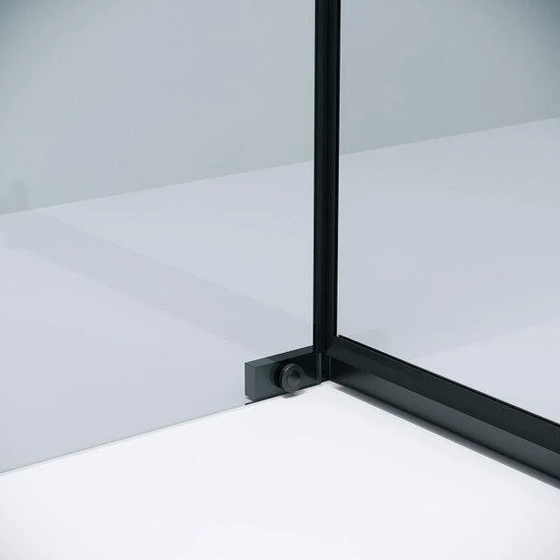 Душевой уголок Grossman Pragma 100x100 120.K33.03.1010.21.00 профиль Черный матовый стекло прозрачное