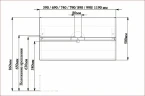 Тумба с раковиной SanVit Сити 90 ksity90 в цвете Ral подвесная Белая глянцевая МДФ / ЛДСП
