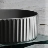 Раковина-чаша Ceramicanova Element 36 CN6057MDH Темный антрацит матовый фарфор накладная