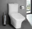 Унитаз-компакт Azario AZ-1038A N цвет Белый с бачком и сиденьем Микролифт
