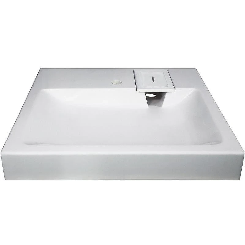 Раковина Marmo Bagno Дельта 60 MB-DL60-60 на стиральную машину Белая