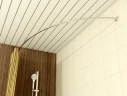 Карниз для ванны Relisan Tugatty Ariadna 150х110 Гл000001701 Хром