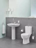 Унитаз компакт Grohe Bau Ceramic 39429000 без бачка и сиденья фарфор напольный