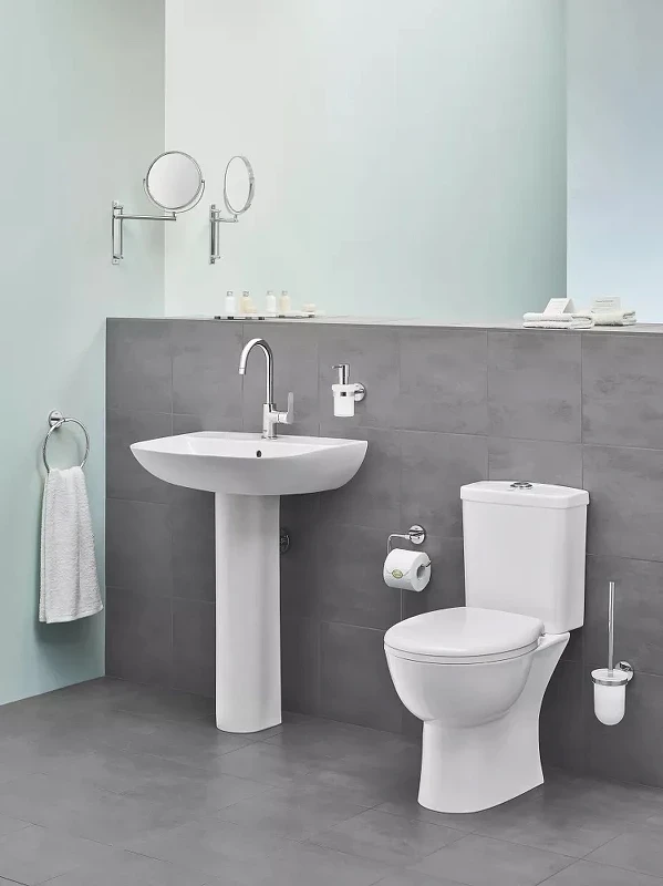 Унитаз компакт Grohe Bau Ceramic 39429000 без бачка и сиденья фарфор напольный