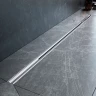 Душевой лоток AM.PM MasterFlow 100 W01SC-S11-100-05SB с решеткой Хром матовый Slim line