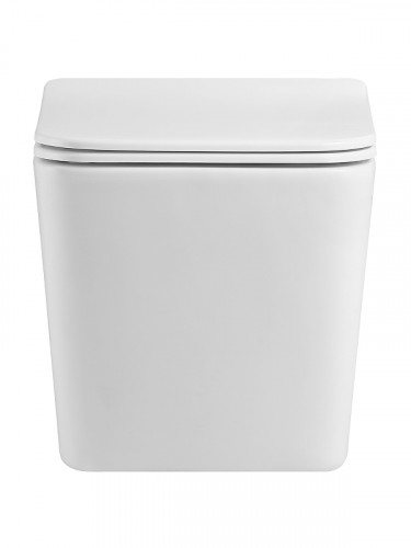 Комплект унитаза с инсталляцией Agger ATI10150+APB244 цвет Белый с сиденьем Микролифт и клавишей смыва цвет Черный матовый