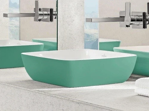 Раковина накладная Villeroy&amp;Boch Artis 40 417841BCW4 цвет Sencha