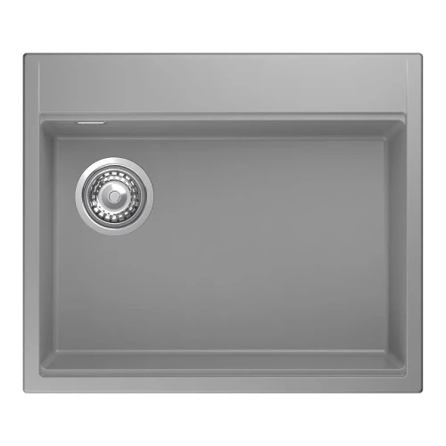 Кухонная мойка Rivelato Tesoro 60 TR-605-L grigio metallizz цвет Серый металлик