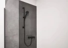 Смеситель для душа Hansgrohe Finoris 76620670 Черный матовый латунь на стену