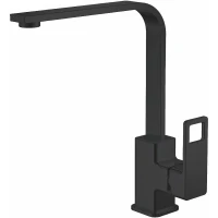 Смеситель для кухни Haiba HB70615-7 Черный матовый латунь