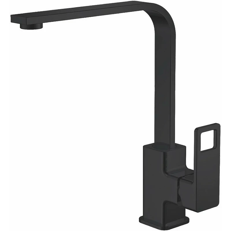 Смеситель для кухни Haiba HB70615-7 Черный матовый латунь