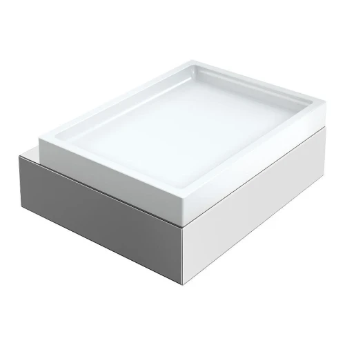 Мыльница Boheme Qubic 10723-CR цвет Хром