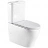 Унитаз компакт WeltWasser Angerbach 001 GL-WT 10000005966 Белый глянец с бачком и сиденьем Микролифт фаянс напольный