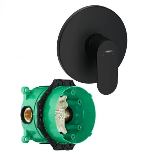 Смеситель для душа Hansgrohe Rebris S 72667670S цвет Черный матовый