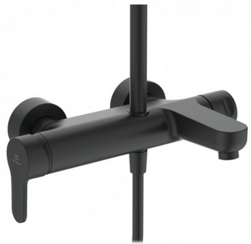 Душевая система Ideal Standard Cerafine Model O BC525XG Черный шелк латунь на стену