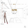 Подвесной светильник Loft it Escama 10396/850R