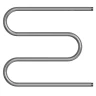 Водяной полотенцесушитель Mixline Simple M 60х70 556311 цвет Хром