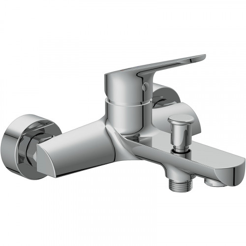 Смеситель для ванны Cersanit Flavis 64509 Хром латунь на стену