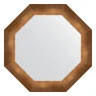 Зеркало Evoform Octagon 52х52 BY 3731 в багетной раме - Состаренная бронза 66