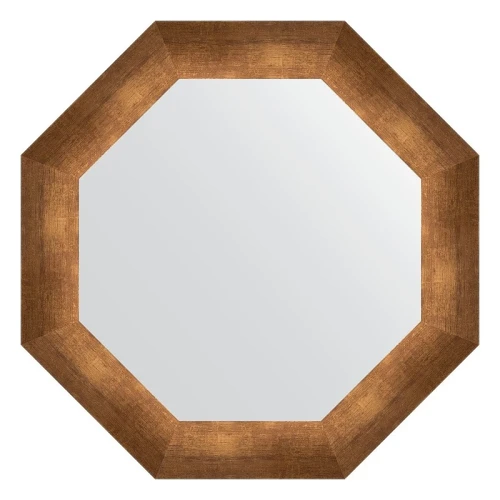 Зеркало Evoform Octagon 52х52 BY 3731 в багетной раме - Состаренная бронза 66