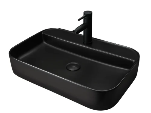 Раковина Gid Geometrico Bm9660 60 53376 цвет Черный матовый