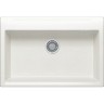 Кухонная мойка Polygran Argo-760 №36 473387 Белый хлопок искусственный камень (литьевой мрамор) встраиваемый