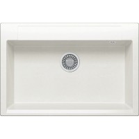 Кухонная мойка Polygran Argo-760 №36 473387 Белый хлопок искусственный камень (литьевой мрамор) встраиваемый
