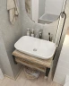 Тумба под раковину 1MarKa Grunge Loft 60П Ц0000001579 подвесная Дуб намибия МДФ / ЛДСП