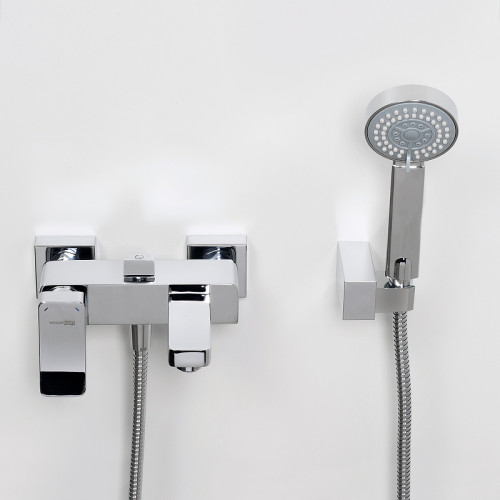 Смеситель для ванны WasserKRAFT Aller 1061 Хром латунь на стену