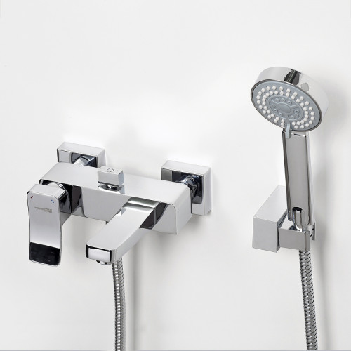 Смеситель для ванны WasserKRAFT Aller 1061 Хром латунь на стену