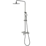 Душевая система Lemark Bronx LM3772GM Графит латунь на стену