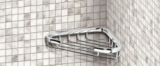 Полка корзина Bemeta Cytro 106308172 угловая Хром