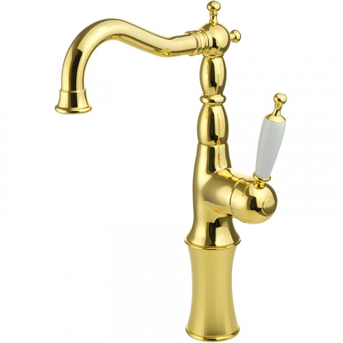 Смеситель для раковины Migliore Oxford 19174 Золото латунь