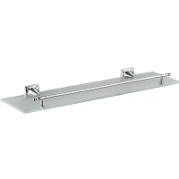 Стеклянная полка Haiba HB8507 Хром
