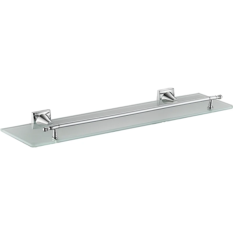 Стеклянная полка Haiba HB8507 Хром