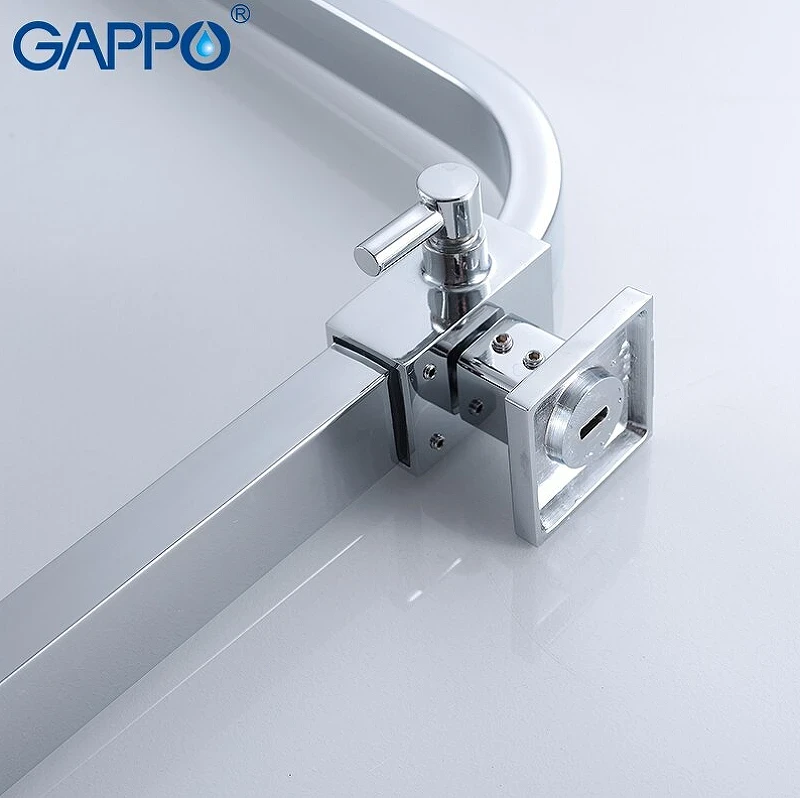 Душевая система Gappo G2408 Хром латунь на стену