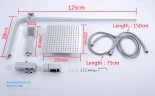 Душевая система Gappo G2408 Хром латунь на стену