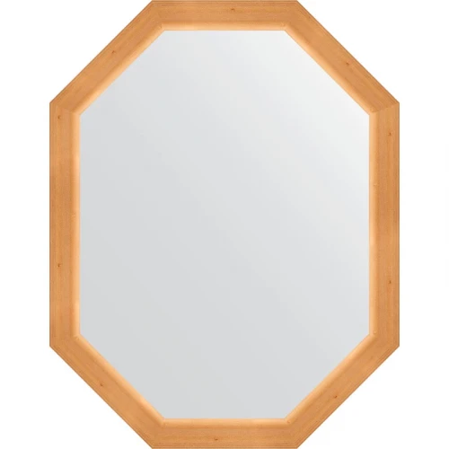 Зеркало Evoform Octagon 71х91 BY 7064 в багетной раме - Сосна 62 мм стекло