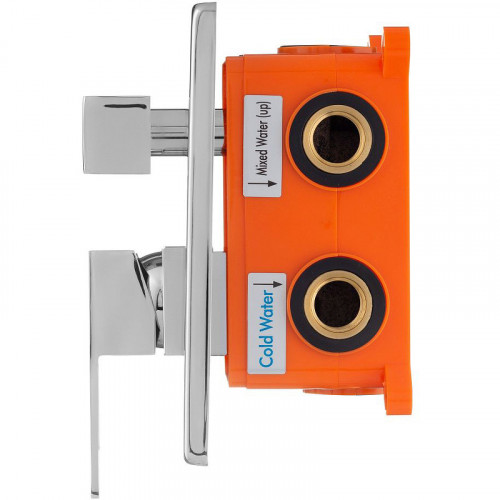 Смеситель для душа Swedbe Platta 5520 Хром латунь встраиваемый