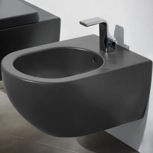 Биде Flaminia App AP218.7037 подвесное Grigio Lava