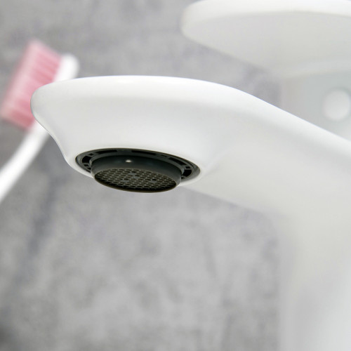 Смеситель для раковины WasserKRAFT Mindel 8503 Белый матовый латунь