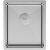 Кухонная мойка Paulmark Next 38 Uni PM213844-BS Брашированная сталь нержавеющая сталь встраиваемый