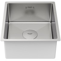 Кухонная мойка Paulmark Next 38 Uni PM213844-BS Брашированная сталь нержавеющая сталь встраиваемый
