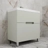 Тумба под раковину Style Line Матис 80 ЛС-00002438 цвет Олива