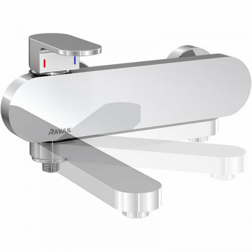 Смеситель для ванны Ravak Chrome CR 022.00/150 X070042 Хром латунь на стену