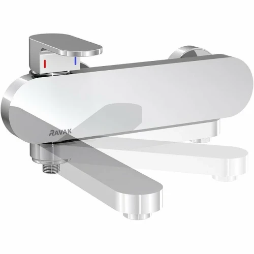 Смеситель для ванны Ravak Chrome CR 022.00/150 X070042 Хром латунь на стену