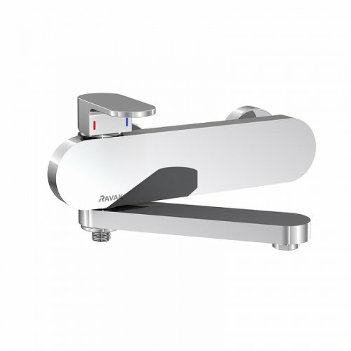 Смеситель для ванны Ravak Chrome CR 022.00/150 X070042 Хром латунь на стену