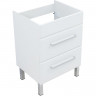 Тумба под раковину Aquanet Лукка 58 302396 подвесная Белая глянцевая МДФ / ЛДСП